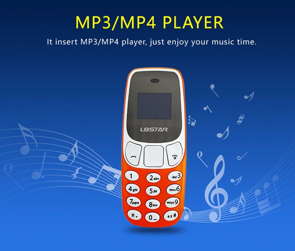 Ultra Mini Κινητό Τηλέφωνο SIM & Bluetooth Ακουστικό Handsfree - Mini CellPhone